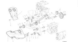 tekening 008 - distribuzione [mod: m 1200] groep engine