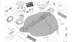 desenho 032 - tanque de combustível [mod: m 1200s; xst: chn] quadro de grupo