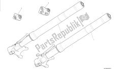 DRAWING 21A - FRONT FORK [MOD:M 1200S;XST:AUS,EUR,FRA,JAP]GROUP FRAME