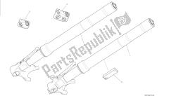 DRAWING 21A - FRONT FORK [MOD:M 1200S;XST:CHN]GROUP FRAME