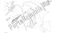 disegno 28b - portatarga [mod: m 1200s; xst: aus] gruppo elettrico