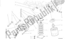 tekening 009 - filters en oliepomp [mod: m 1200s] groep motor