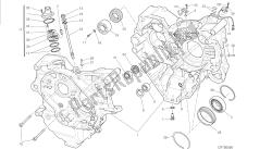 desenho 010 - motor de grupo de par de meios cárteres [mod: m 1200s]