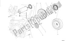 disegno 012 - motore elettrico di avviamento e accensione [mod: m 1200s]