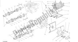 disegno 013 - gruppo motore albero a camme [mod: m 1200s]