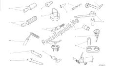 DRAWING 01A - WORKSHOP SERVICE TOOLS, ENGINE [MOD:M 1200S]GROUP TOOLS