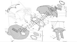 dessin 038 - carénage [mod: m696 abs, m696 + abs; xst: aus, eur, jap] cadre de groupe