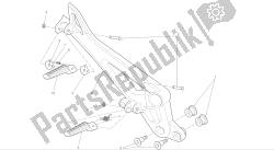 tekening 31a - voetsteunen rechts [mod: m696 abs, m696 + abs; xst: aus, eur, jap] groepsframe