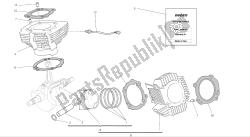 rysunek 007 - cylinder - tłok [mod: m696 abs, m696 + abs; xst: aus, eur, jap] grupa silnik