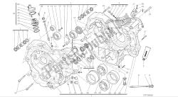 dibujo 010 - cárter [mod: m696 abs, m696 + abs; xst: aus, eur, jap] motor de grupo