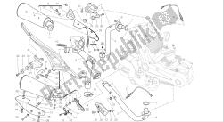 DRAWING 020 - EXHAUST SYSTEM [MOD:M696 ABS,M696+ABS;XST:AUS,EUR,JAP]GROUP FRAME