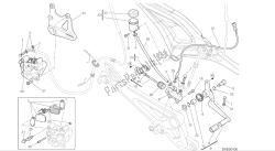 tekening 029 - achterremsysteem [mod: m696 abs, m696 + abs; xst: aus, eur, jap] groepsframe