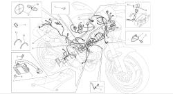 desenho 018 - chicote elétrico [mod: m696 abs, m696 + abs; xst: aus, eur, jap] grupo elétrico