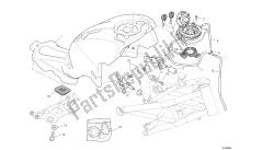 disegno 035 - serbatoio carburante [mod: m796 abs; xst: aus, bra, eur, jap] gruppo telaio