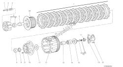 dibujo 004 - embrague [mod: m796 abs; xst: aus, bra, eur, jap, twn] motor de grupo