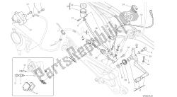 desenho 029 - sistema de freio traseiro [mod: m796 abs; xst: aus, bra, eur, jap, twn] quadro de grupo