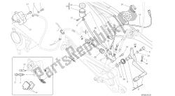 dibujo 029 - sistema de freno trasero [mod: m796 abs; xst: marco de grupo aus, bra, eur, jap, twn]