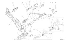 disegno 031 - poggiapiedi, sinistra [mod: m796 abs; xst: aus, bra, eur, jap, twn] cornice di gruppo