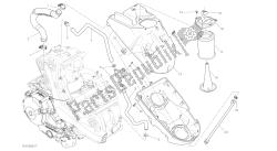 DRAWING 029 - AIR INTAKE - OIL BREATHER [MOD:M 821]GROUP FRAME