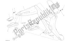 tekening 27b - voetsteunen, rechts [mod: m 821] groepsframe