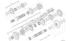 desenho 003 - motor do grupo da caixa de engrenagens [mod: m 821]