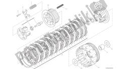 dibujo 004 - motor de grupo embrague [mod: m 821]