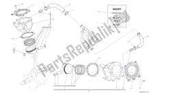 DRAWING 007 - CYLINDERS - PISTONS [MOD:M 821]GROUP ENGINE