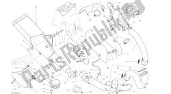 desenho 019 - sistema de exaustão [mod: m 821] quadro de grupo