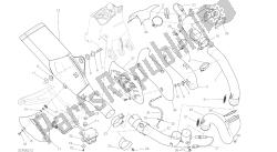 DRAWING 019 - EXHAUST SYSTEM [MOD:M 821]GROUP FRAME