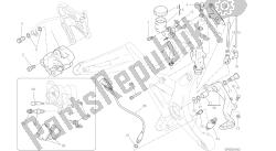 DRAWING 025 - REAR BRAKE SYSTEM [MOD:M 821]GROUP FRAME