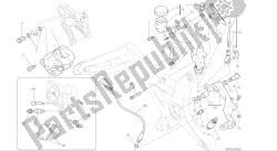 DRAWING 025 - REAR BRAKE SYSTEM [MOD:M 821]GROUP FRAME