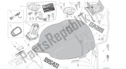 dibujo 032 - tanque de combustible [mod: m 821; xst: marco de grupo aus, eur, fra, jap]