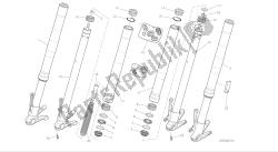 dibujo 21a - horquilla delantera [mod: m 821; xst: chn] cuadro de grupo