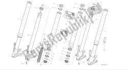 DRAWING 21A - FRONT FORK [MOD:M 821;XST:CHN]GROUP FRAME