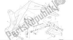 DRAWING 27A - FOOTRESTS, LEFT [MOD:M 821]GROUP FRAME