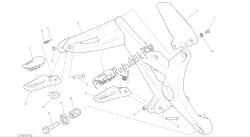 dessin 27b - repose-pieds droit [mod: m 821] cadre de groupe