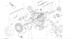 disegno 011 - motore gruppo gruppo pompa acqua lato pompa [mod: m 821]