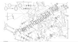 dessin 015 - tête horizontale [mod: m 821] groupe moteur