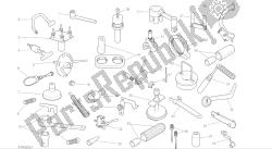 DRAWING 001 - WORKSHOP SERVICE TOOLS, ENGINE [MOD:M 821]GROUP TOOLS