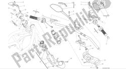 tekening 021 - stuur en bedieningselementen [mod: m 821] groepsframe