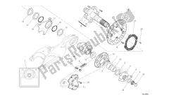 desenho 25a - fuso da roda traseira [mod: m1100dsl; xst: aus, chn, eur, jap] grupo fr ame