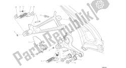 desenho 31a - apoios para os pés, direita [mod: m1100dsl; xst: aus, chn, eur, jap] grupo fr ame