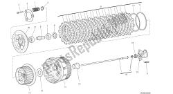 dessin 004 - embrayage [mod: m1100dsl; xst: aus, chn, eur, jap] group engi ne