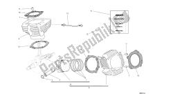 rysunek 007 - cylinder - tłok [mod: m1100dsl; xst: aus, chn, eur, jap] grupa engi ne