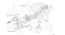 dessin 009 - pompe a huile - filtre [mod: m1100dsl; xst: aus, chn, eur, jap] group engi ne