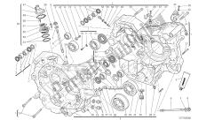 desenho 010 - cárter [mod: m1100dsl; xst: aus, chn, eur, jap] grupo de engenharia