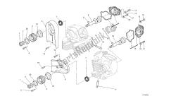 rysunek 013 - wałek rozrządu [mod: m1100dsl; xst: aus, chn, eur, jap] grupa engi ne