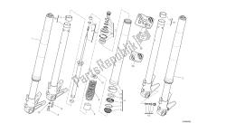 dessin 024 - fourche avant [mod: m1100dsl; xst: aus, eur, jap] group fr ame