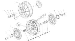 dessin 025 - roues [mod: m1100dsl; xst: aus, chn, eur, jap] groupe fr ame