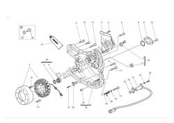 coperchio carter lato alternatore